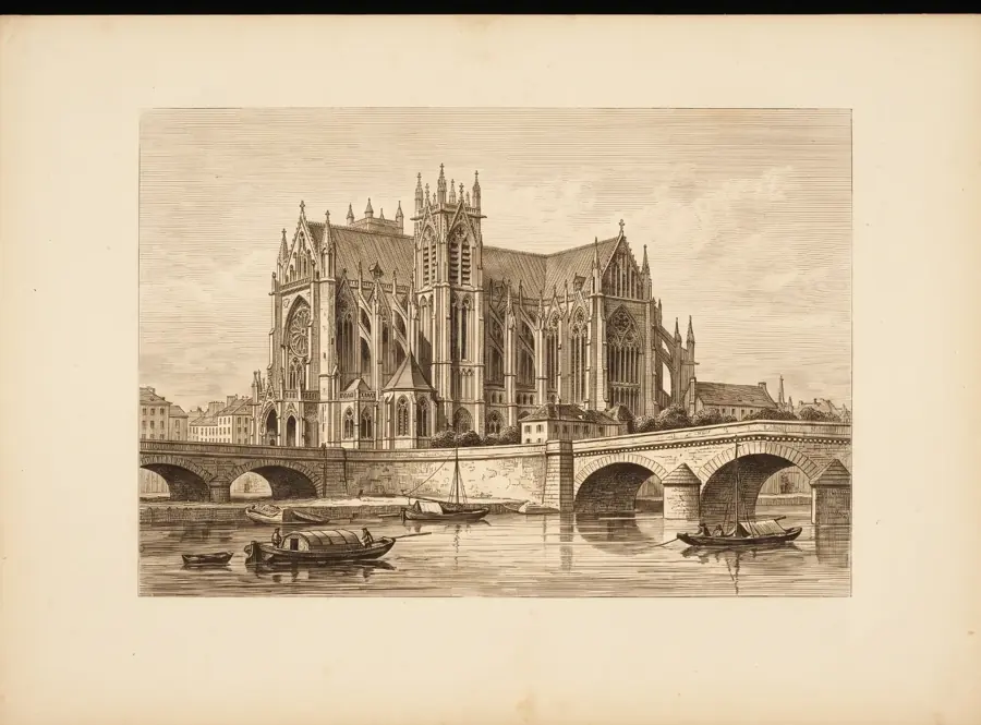 Gravure de Metz